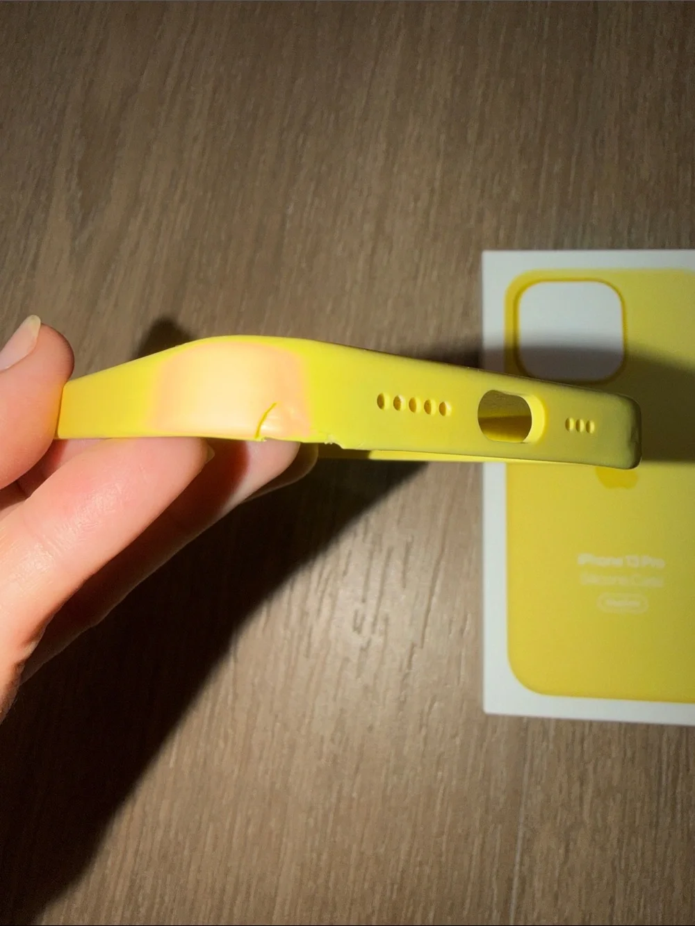 Apple iPhone 13 Pro Silicone Case - Lemon Yellow